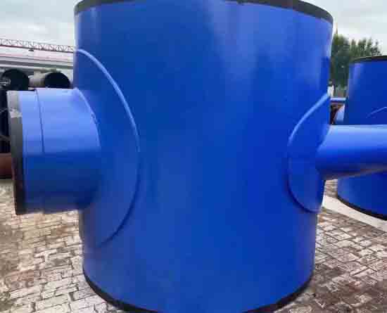 大口径涂塑三通