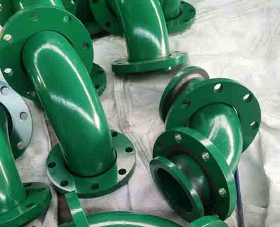 大口径涂塑三通